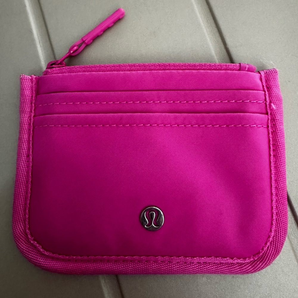 Lululemon Athletica Vibrant Pink Wallet